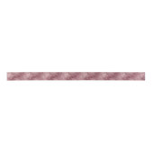 Smoky herfst Bourgondië en roze swirl patroon Satijnen Lint (Voorkant)