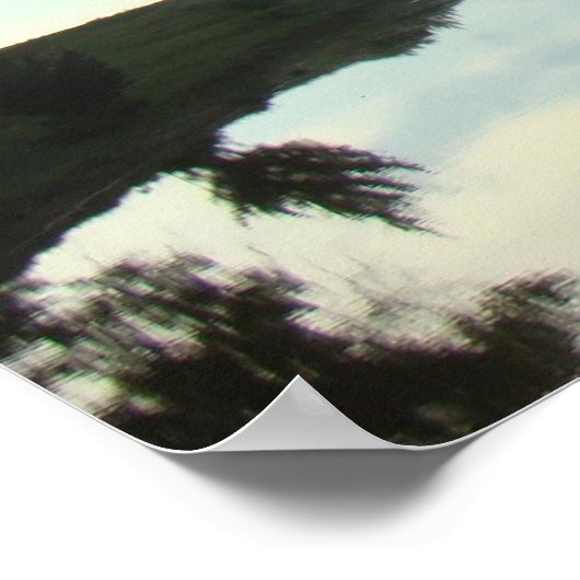 Smoky Hill River Reflections Poster (Hoek)