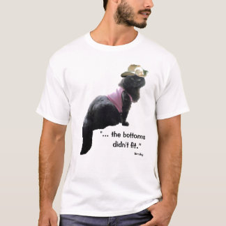 Smoky in Cowboy Pet T-shirt
