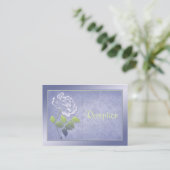 Smoky Lavender Peony met Green Enclosure Kaart (Staand voorkant)