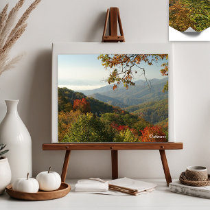 Smoky Mountain Autumn Foliage Poster