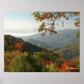 Smoky Mountain Autumn Foliage Poster (Voorkant)