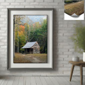 Smoky Mountain Cabin Poster