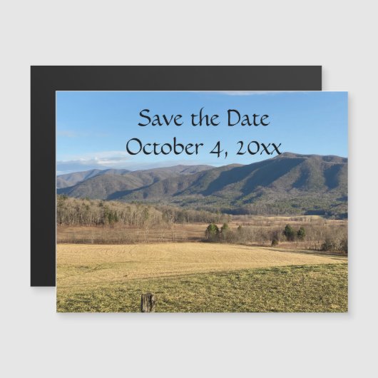 Smoky Mountain Cades Cove Wedding (Voorkant / Achterkant)