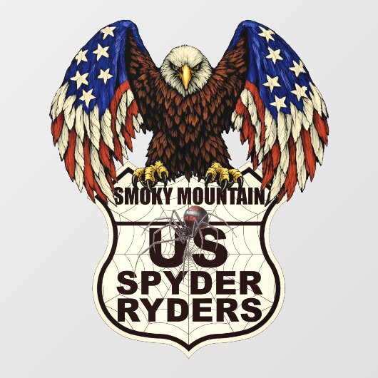 Smoky Mountain Chapter - Decal Adelaar Logo (Vel)