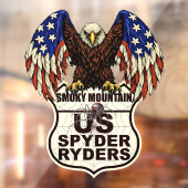 Smoky Mountain Chapter - Decal Adelaar Logo (Vel 2)