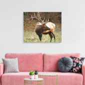 Smoky Mountain Elk Canvas (Insitu (Woonkamer))