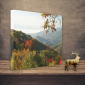 Smoky Mountain Foliage Canvas Afdruk