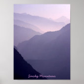 Smoky Mountain Haze Poster (Voorkant)
