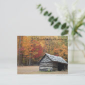 Smoky Mountain herfst Briefkaart (Staand voorkant)