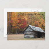 Smoky Mountain herfst Briefkaart (Voorkant / Achterkant)