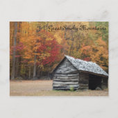 Smoky Mountain herfst Briefkaart (Voorkant)