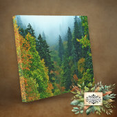 Smoky Mountain Herfst Foliage Canvas Afdruk