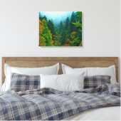 Smoky Mountain Herfst Foliage Canvas Afdruk (Insitu (Slaapkamer))
