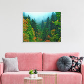 Smoky Mountain Herfst Foliage Canvas Afdruk (Insitu (Woonkamer))