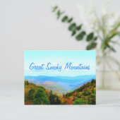 Smoky Mountain Overlook Briefkaart (Staand voorkant)