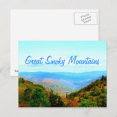 Smoky Mountain Overlook Briefkaart (Voorkant / Achterkant)