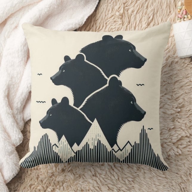 Smoky Mountain Sentinels Kussen (Deken)