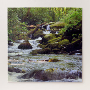 Smoky Mountain Stream - 20x20 Legpuzzel