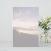 Smoky Mountain Sunrise Briefpapier (Staand voorkant)