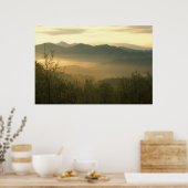 Smoky Mountain Sunrise Poster (Keuken)