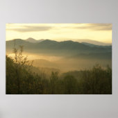 Smoky Mountain Sunrise Poster (Voorkant)