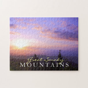 Smoky Mountain Sunrise - speelgoed puzzle Legpuzzel