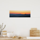 Smoky Mountain Sunset Poster (Keuken)