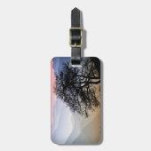 Smoky Mountain Sunset van de Blue Ridge Parkway Bagagelabel (Voorkant verticaal)