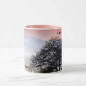 Smoky Mountain Sunset van de Blue Ridge Parkway Mok (Midden)