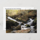 Smoky Mountain Waterfall II Briefkaart (Voorkant / Achterkant)