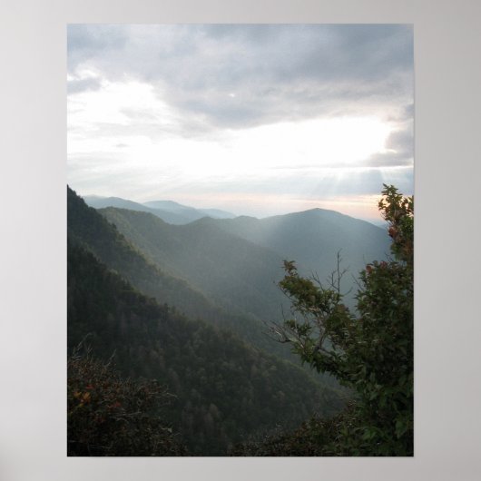 Smoky Mountains 002 Poster (Voorkant)