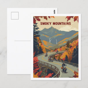 Smoky Mountains  Beroemde Reisplaats Briefkaart