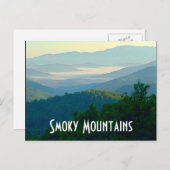 Smoky Mountains Briefkaart (Voorkant / Achterkant)