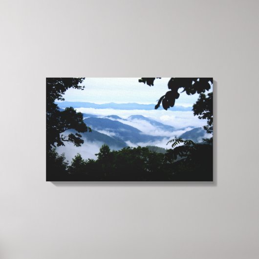 Smoky Mountains Canvas Print