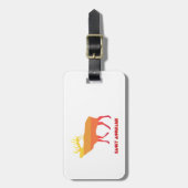 Smoky Mountains Elk Bagagelabel (Voorkant verticaal)