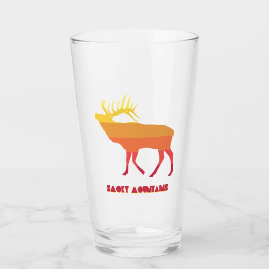 Smoky Mountains Elk Glas (Voorkant)