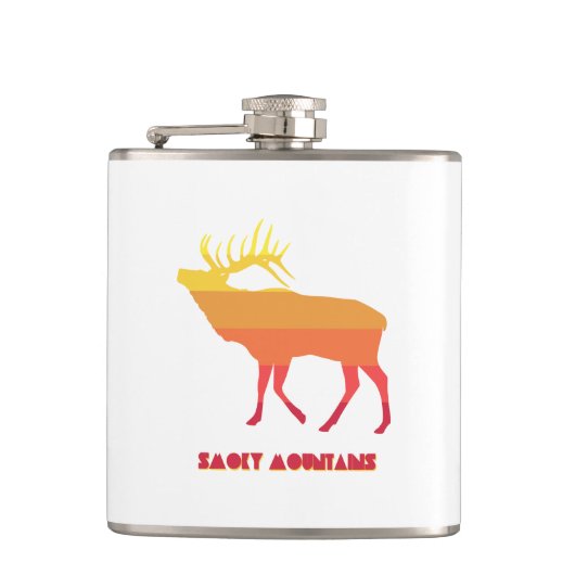Smoky Mountains Elk Heupfles (Voorkant)