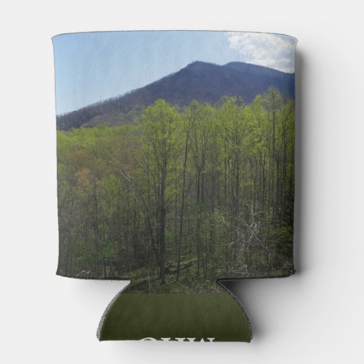 Smoky Mountains in Spring Landscape Blikjeskoeler (Achterkant)