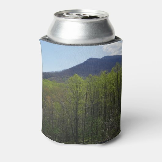 Smoky Mountains in Spring Landscape Blikjeskoeler (Blikje Achterkant)