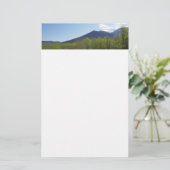 Smoky Mountains in Spring Landscape Briefpapier (Staand voorkant)