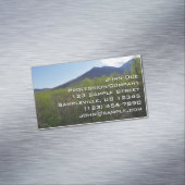 Smoky Mountains in Spring Landscape Magnetisch Visitekaartje (Voorbeeld)