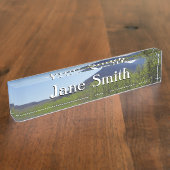 Smoky Mountains in Spring Landscape Naambordje (Zijkant)