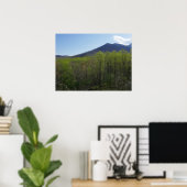Smoky Mountains in Spring Landscape Poster (Thuiskantoor)