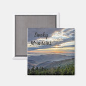 Smoky Mountains magneet (Voorkant / Achterkant)