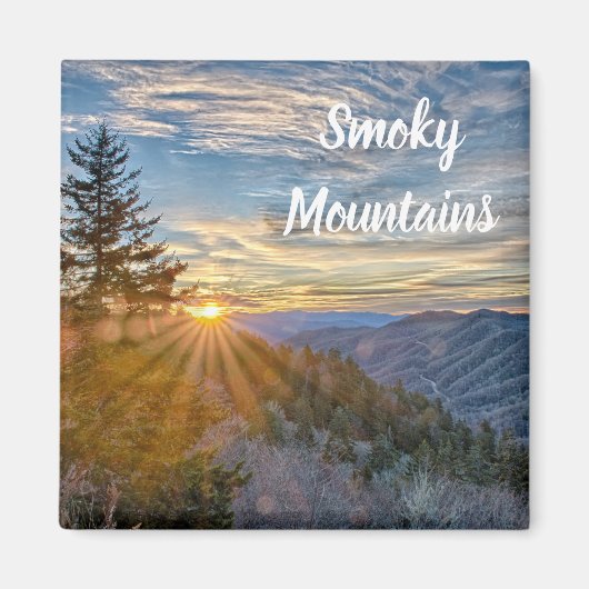 Smoky Mountains magneet (Voorkant)
