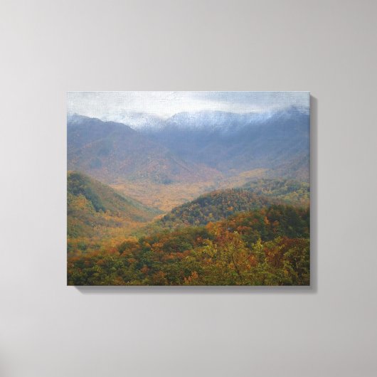Smoky Mountains Majesty Canvas Afdruk (Voorkant)