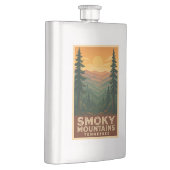 Smoky Mountains National Park Flask Flacon (Rechts)