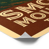 Smoky Mountains National Park, Tennessee Poster (Hoek)