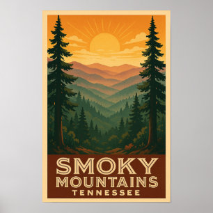 Smoky Mountains National Park, Tennessee Poster